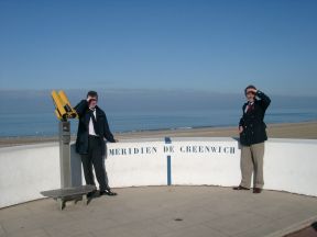 Greenwich Meridian Marker; France; Basse-Normandie; Villers-sur-Mer